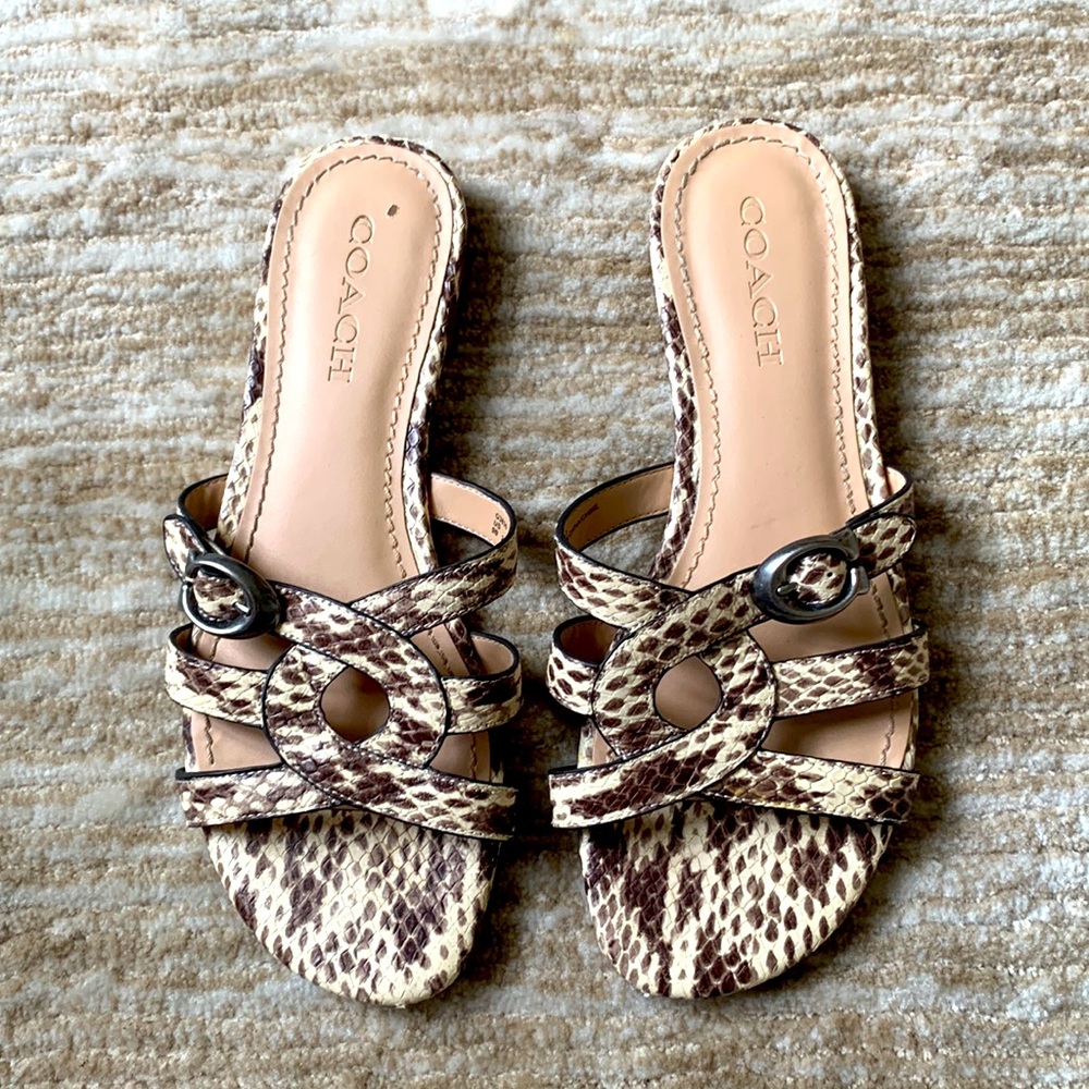 Coach sandals